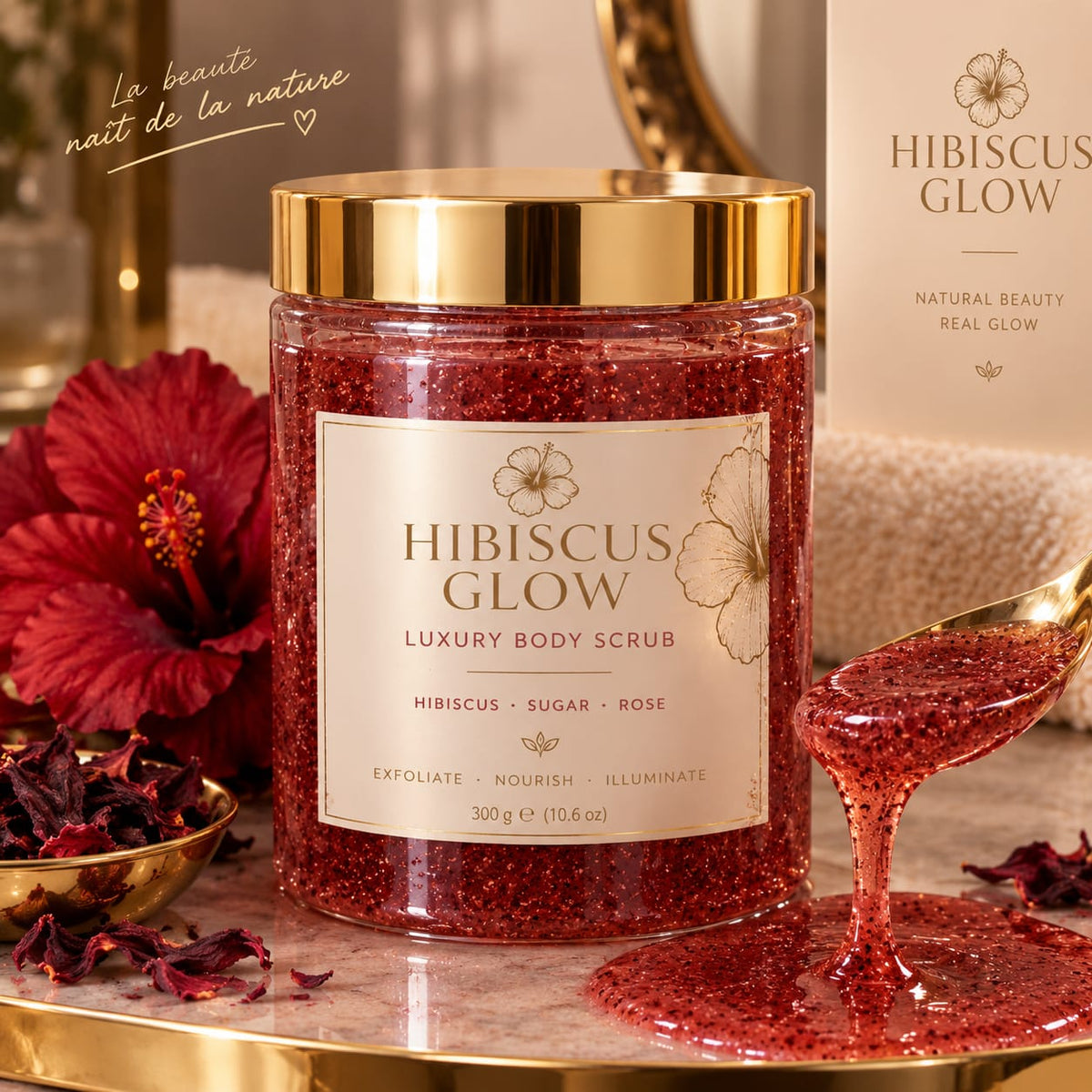 Gommage Hibiscus