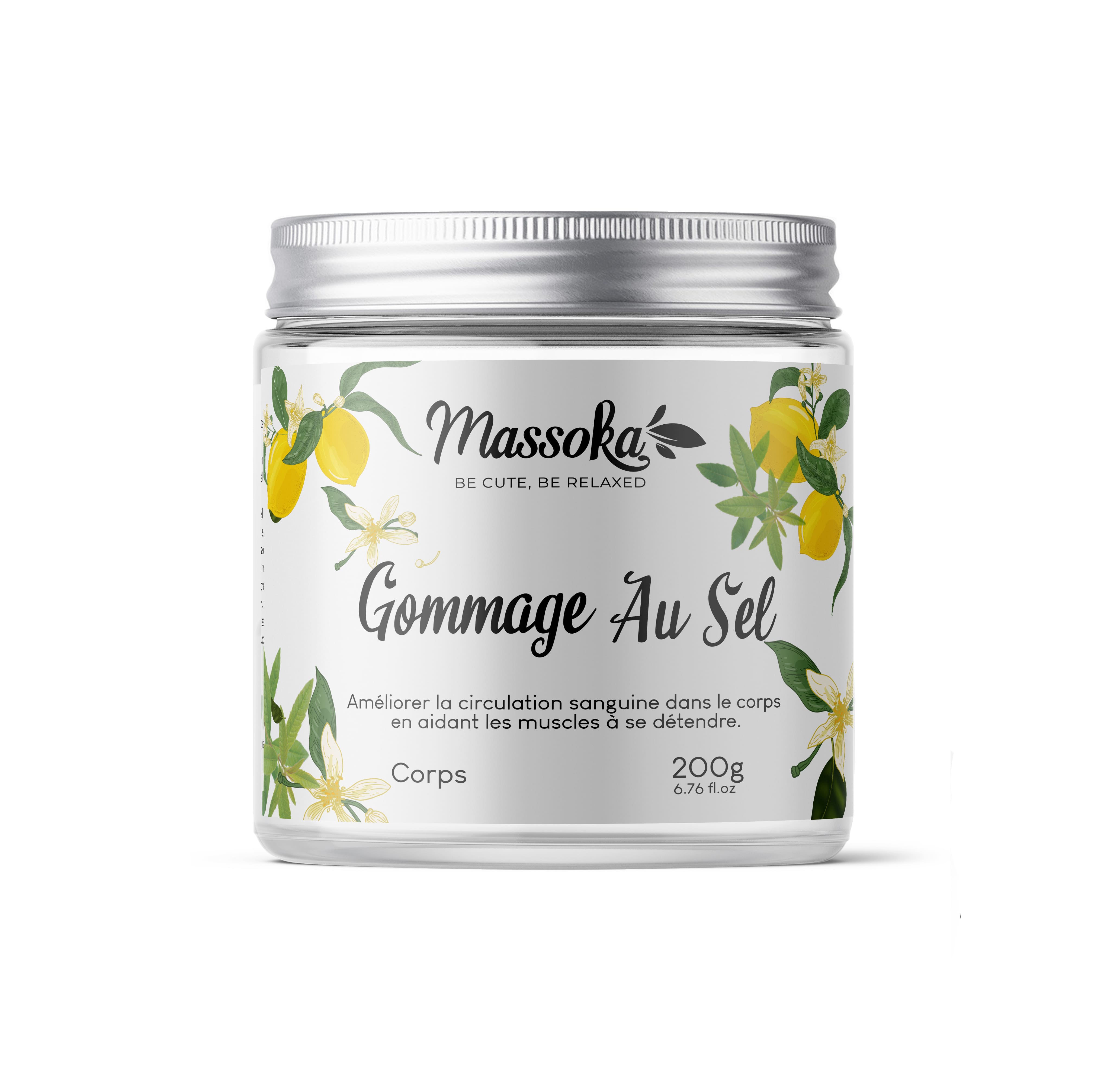 مقشر بالملح – لويزة وليمون 200 مل