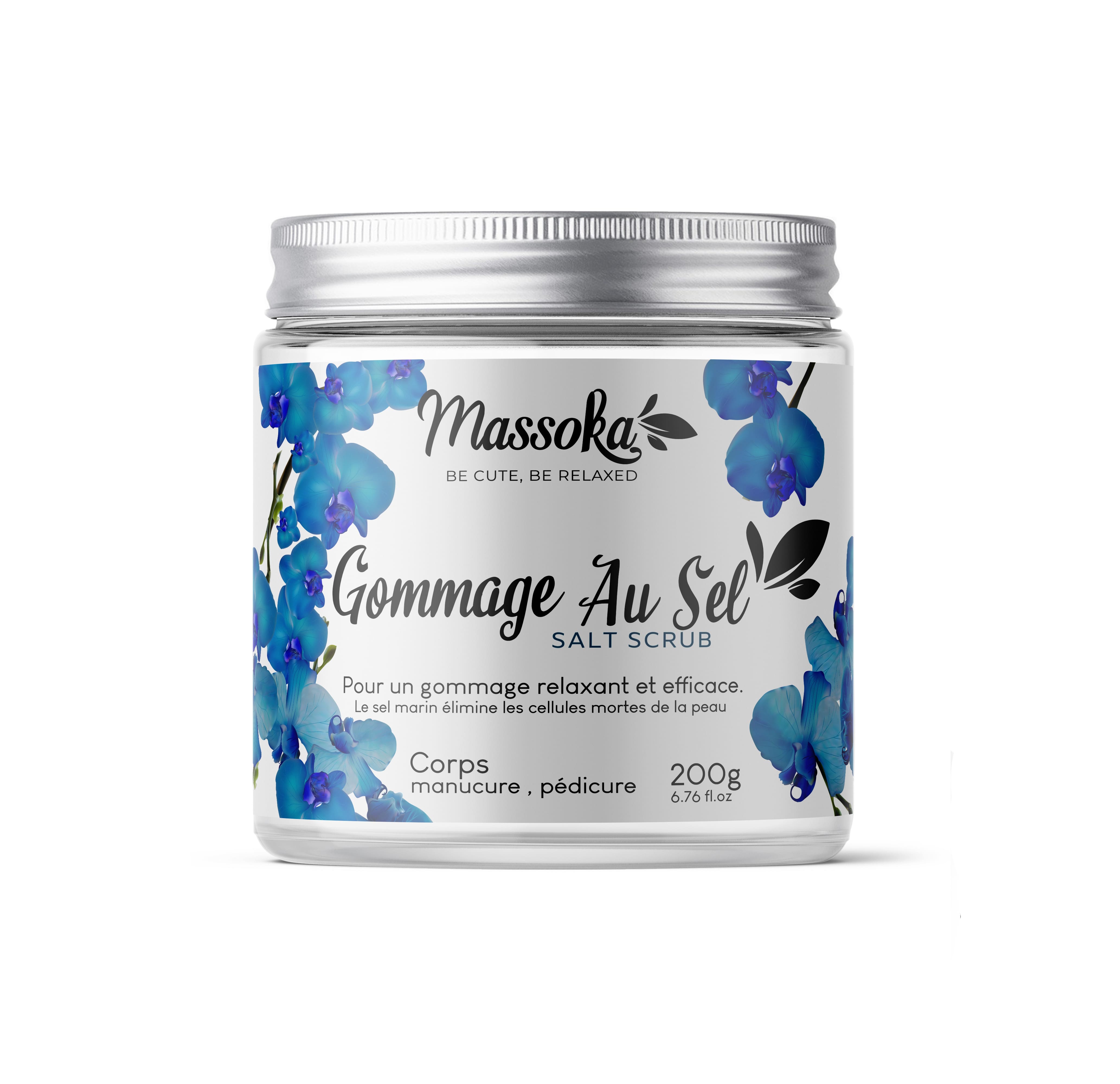 مقشر بالملح – الأوركيد 200 مل